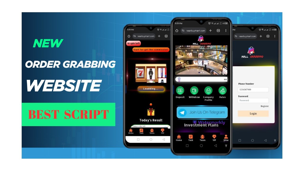 Order Grabbing Website New PHP Script 2025