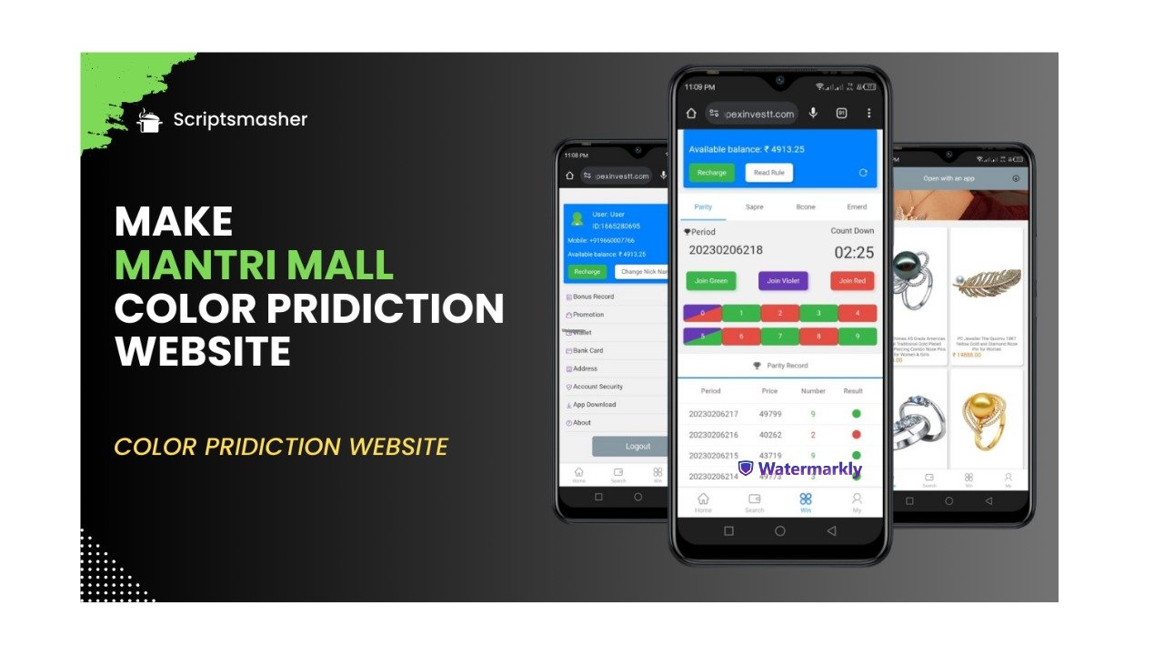 Mantri Mall Color Pridiction Website Source code