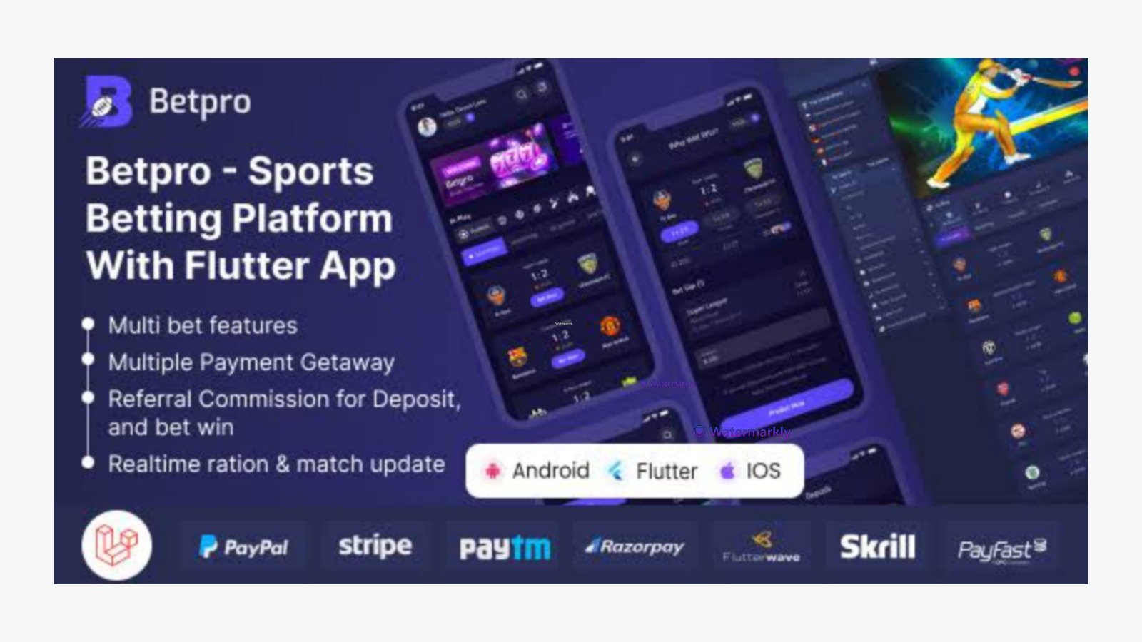 Betpro Sports Betting Website Script 2024